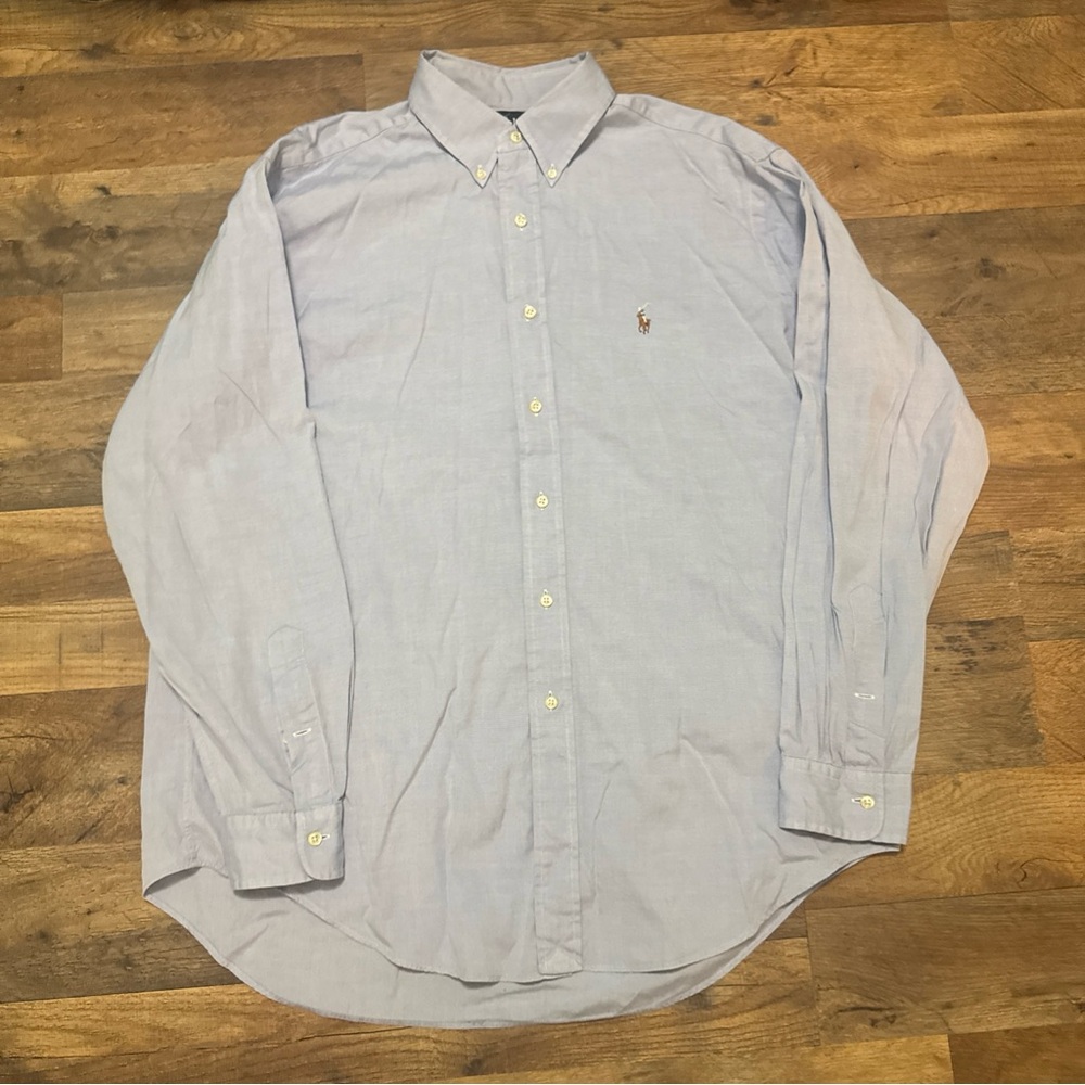 Ralph Lauren Light Blue Casual Button Down Shirt
